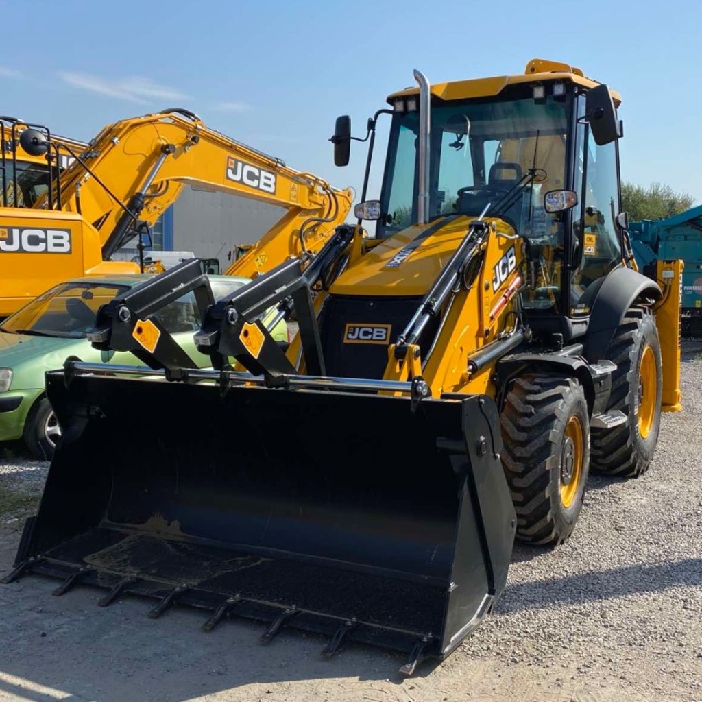 Управлявай багер JCB