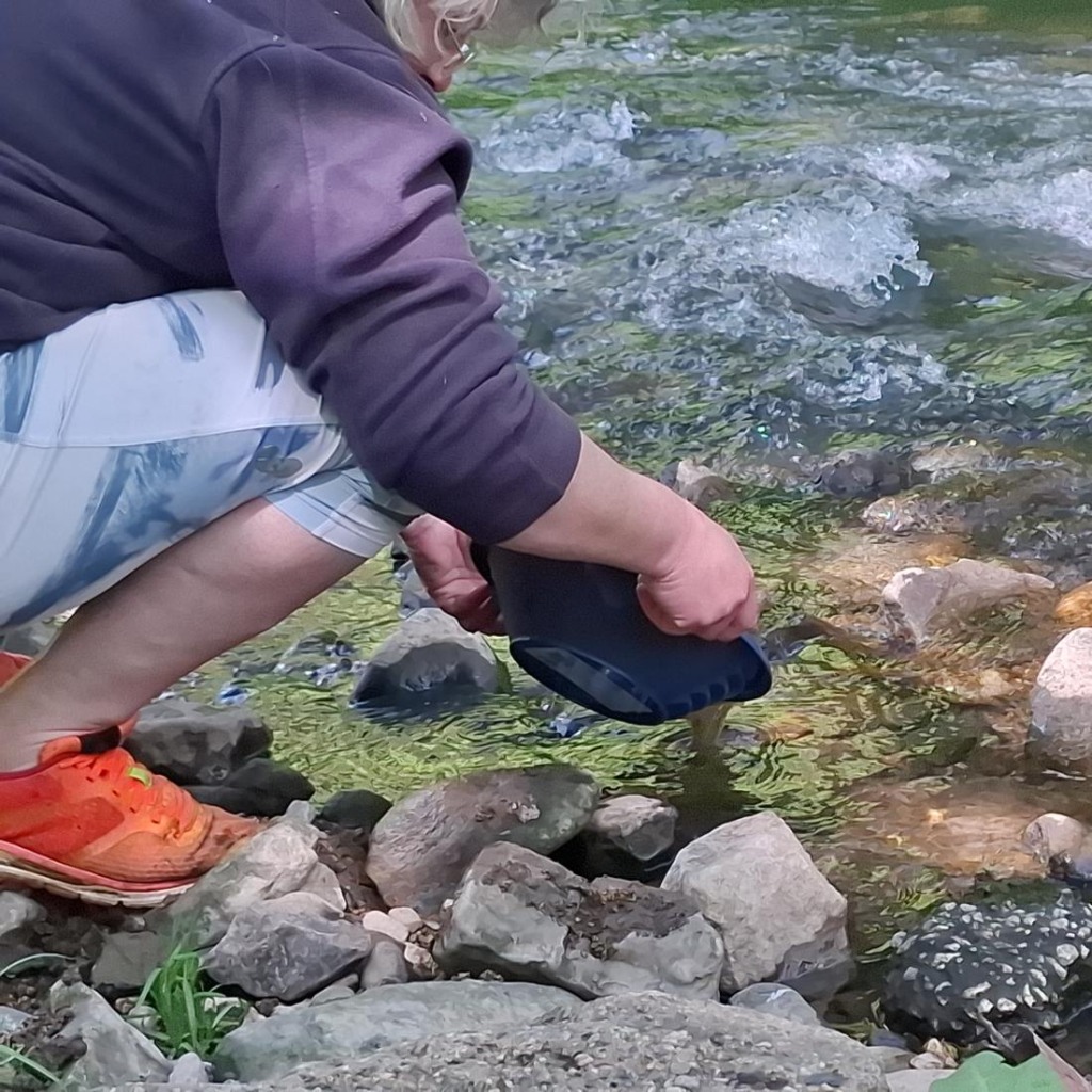 Във водите на Тревненска река