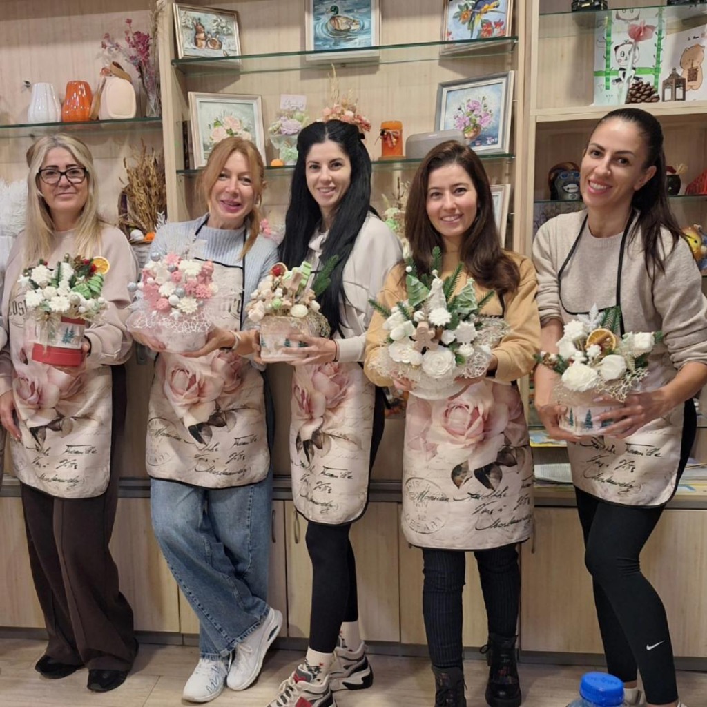 Работилница за създаване на букети