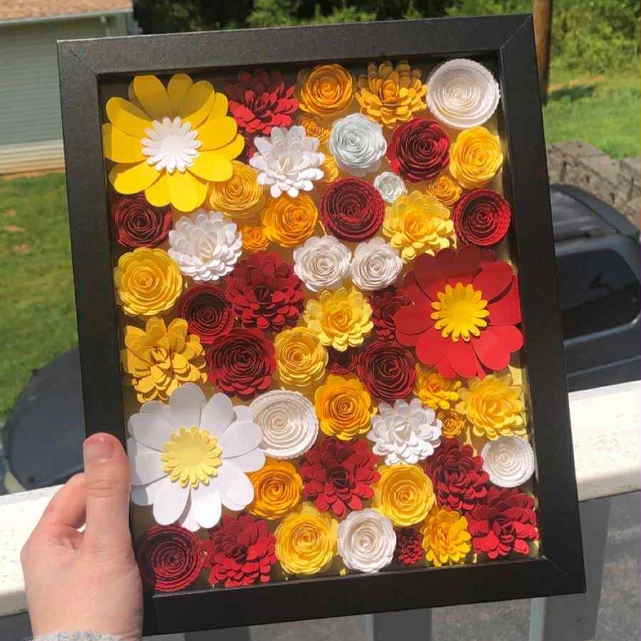 Квилинг с чаша вино